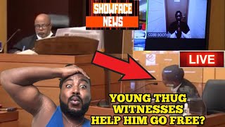 YOUNG THUG WITNESSES HELP HIM GAIN FREEDOM? WAS SHOWFACE WRONG?