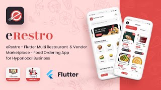 Online Food Ordering App | Flutter App with Delivery Boy & Partner App