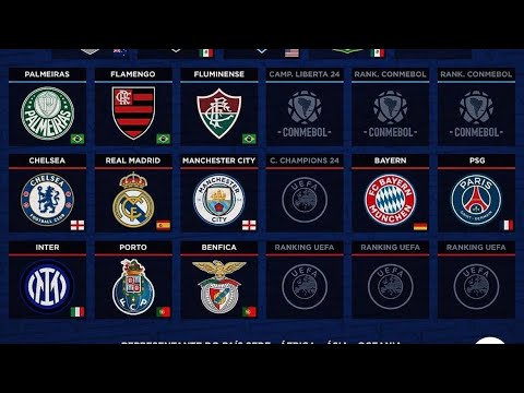 Times Já Classificados Para O Mundial De Clubes 2025 - YouTube