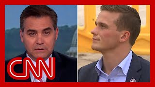 Acosta confronts Republican over support of Trump's election lie