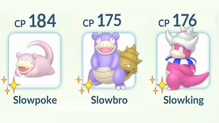 under 200 CP Shiny Slowpoke family destroys Sierra’s Team (Pokemon GO)