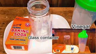 Chloroform Chemical reaction mixing Vinegar and baking soda experiment