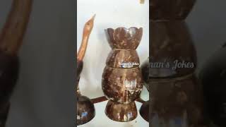 വീട്ടിലെ കുറച്ചു ചിരട്ട കൗതുകങ്ങൾ /Craft Coconut Shell/Coconut Shell Hand Works