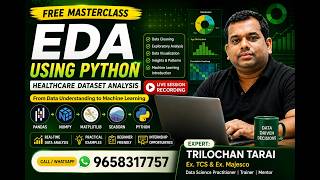 EDA using Python | Healthcare Dataset Analysis | Data Science Tutorial for Beginners