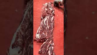 Wow Incredible technique slice meat #beef #steak #shorts