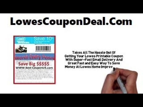 Lowes Coupon Printable 10% off Discount Code Online Promo Lowes Coupon Printable 10% off Discount Code Online Promo