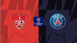 FC 25- Brest vs PSG | UEFA CHAMPIONS LEAGUE 2024-25 | Play-offs Leg-1 | PS5 | 4K