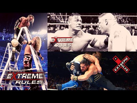 Times When Extreme Rules Went Really Extreme 😱 | Top 5 Best Extreme ...