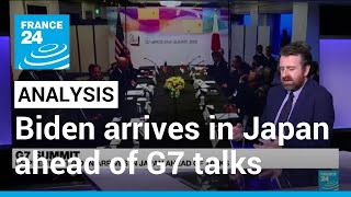 G7 summit : US President arrives in Japan ahead of talks • FRANCE 24 English