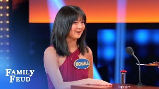 She said PEA-NUT Steve | Celebrity Family Feud