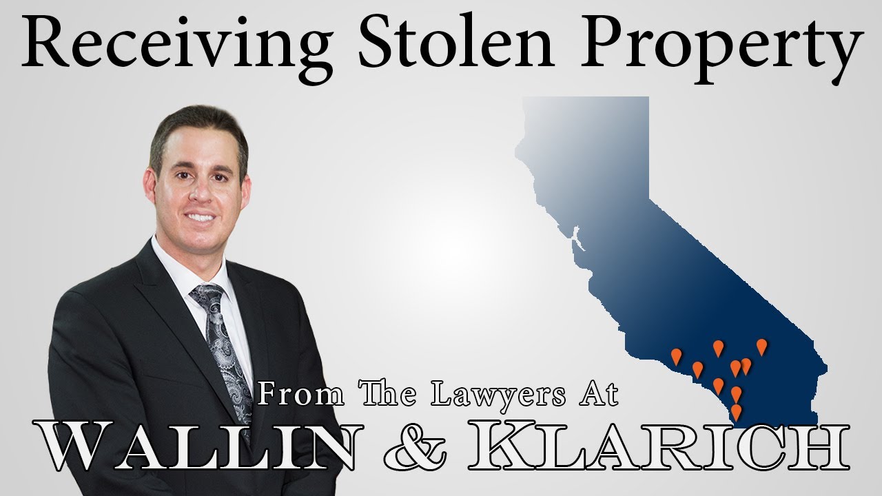 Receiving Stolen Property - YouTube