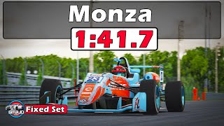 iRacing F3 Monza Track Guide - 1:41.7