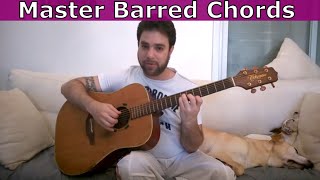 How to Memorize,  Find & Practice Barre Chords - The Ultimate Guitar Lesson