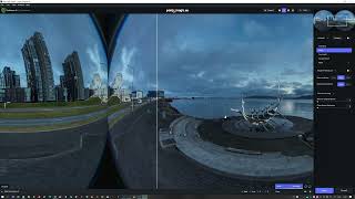 360 panorama from Theta Z1 editing in Lr, Ps and Theta Stitcher