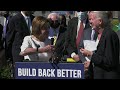 pelosi leads members of congress and religious leaders at press conference on build back better