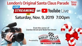 2019 London Santa Claus Parade Official Live Stream Nov. 9, 2019