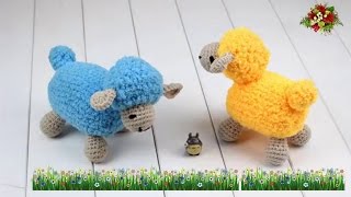 How to Crochet Doll:Baby Sheep 1/3