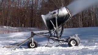 Northwoods Adventure: Artificial Snow at Mount Ski Gull Critical as Mild Winter Continues