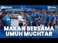 Para Pemain Persib Bandung Silahturahmi Makan Bersama Komisaris PT PBB Umuh Muchtar saat Jeda Liga