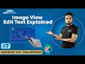 ImageView and Edittext: Exploring   All Attributes