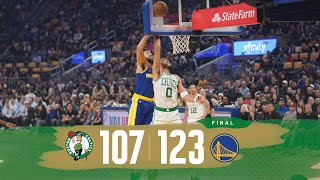 FULL GAME HIGHLIGHTS: Celtics suffer frustrating loss to Golden State Warriors in NBA Finals rematch