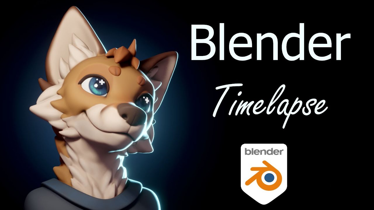 Fox Boy - Blender Character Sculpting Timelapse - YouTube