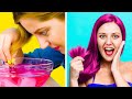 BRILLIANT IDEAS FOR GIRLS AND THEIR TROUBLES! || Easy DIY Beauty Hacks by 123 Go! Genius