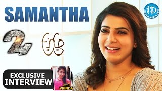 Samantha Exclusive Interview || Talking Movies With iDream #165 || #AAaMovie