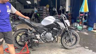 รีวิวท่อ Yoshimura R77 กับรถ Z650 เสียงจะเป็นยังไงไปฟังกันเลยยย 👍🏻