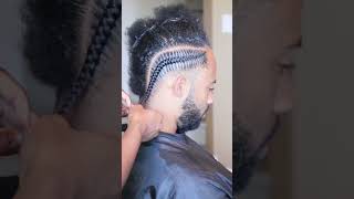 Men’s Stitch Braids #mensbraids #howtobraid #neatbraids