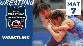 2025 BCSS Wrestling Championships 🤼 Day 1 | Mat 7 [Feb 21, 2025]