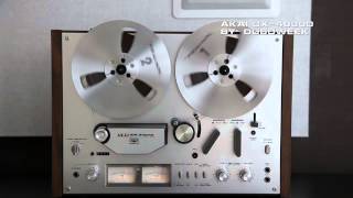 AKAI GX-4000D: Open Reel Deck Demo - Golden Age of Hi-Fi