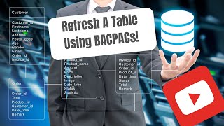 SQL Server BACPACs - Refresh a Table