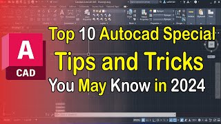 Top 10 AutoCAD Tips and Tricks you may want to know.  AutoCAD Series / AutoCAD for Architectures.