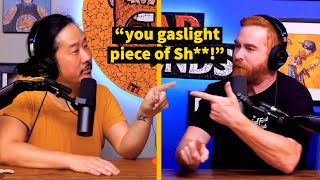 Andrew Santino and Bobby Lee's MOST HEATED Moment in Bad Friends! | @BadFriends @TheAndrewSchulz