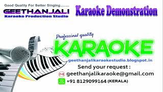 KARAYUNNA MIZHIKALIL KARAOKE MURIVETTA HRIDHAYAM KESTER GEETHANJALI KARAOKE STUDIO