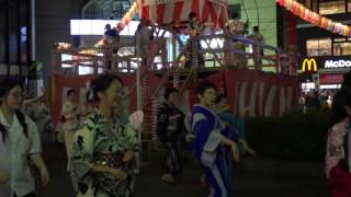 ２０１６　十条駅前納涼盆踊り大会　　八木節