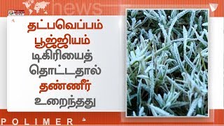 கொடைக்கானல் மலைகிராமங்களை நடுநடுங்க வைக்கும் உறைபனி