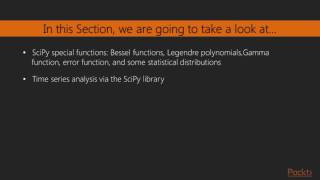 Numerical and Scientific Computing with SciPy : General Introduction to SciPy | packtpub.com
