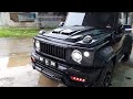 wald black bison jimny most modified in indonesia