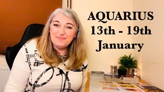 AQUARIUS ✨”Unexpected Change That Brings JOY , SUCCESS And HAPPINESS!” 13th - 19th January