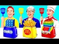 Me vs Grandma Cooking Challenge Edible Battle by Fun Challenge