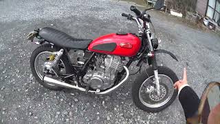 SR400の紹介動画です！  #sr400 #sr #srカスタム # スーパートラップマフラー#トラッカー #トラッカーカスタム #スカチューン #yamaha