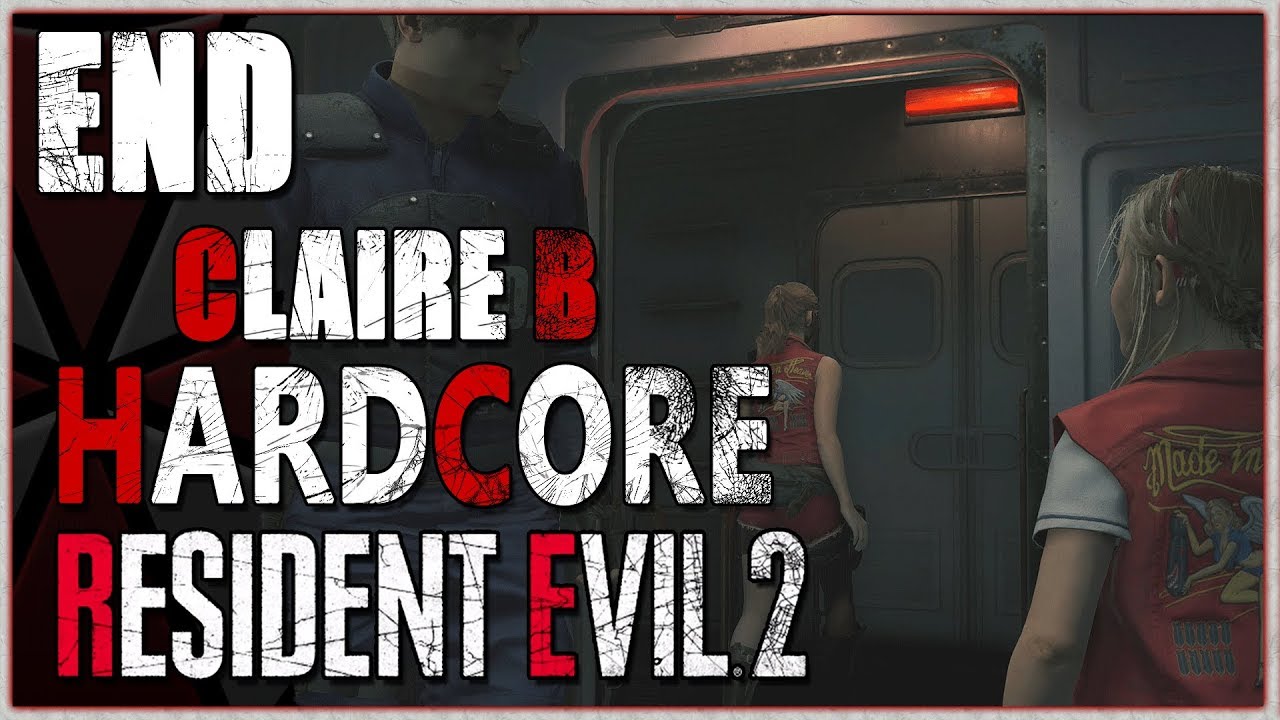 Resident Evil 2 Remake Hardcore Blind - True Ending Final Boss (Claire ...