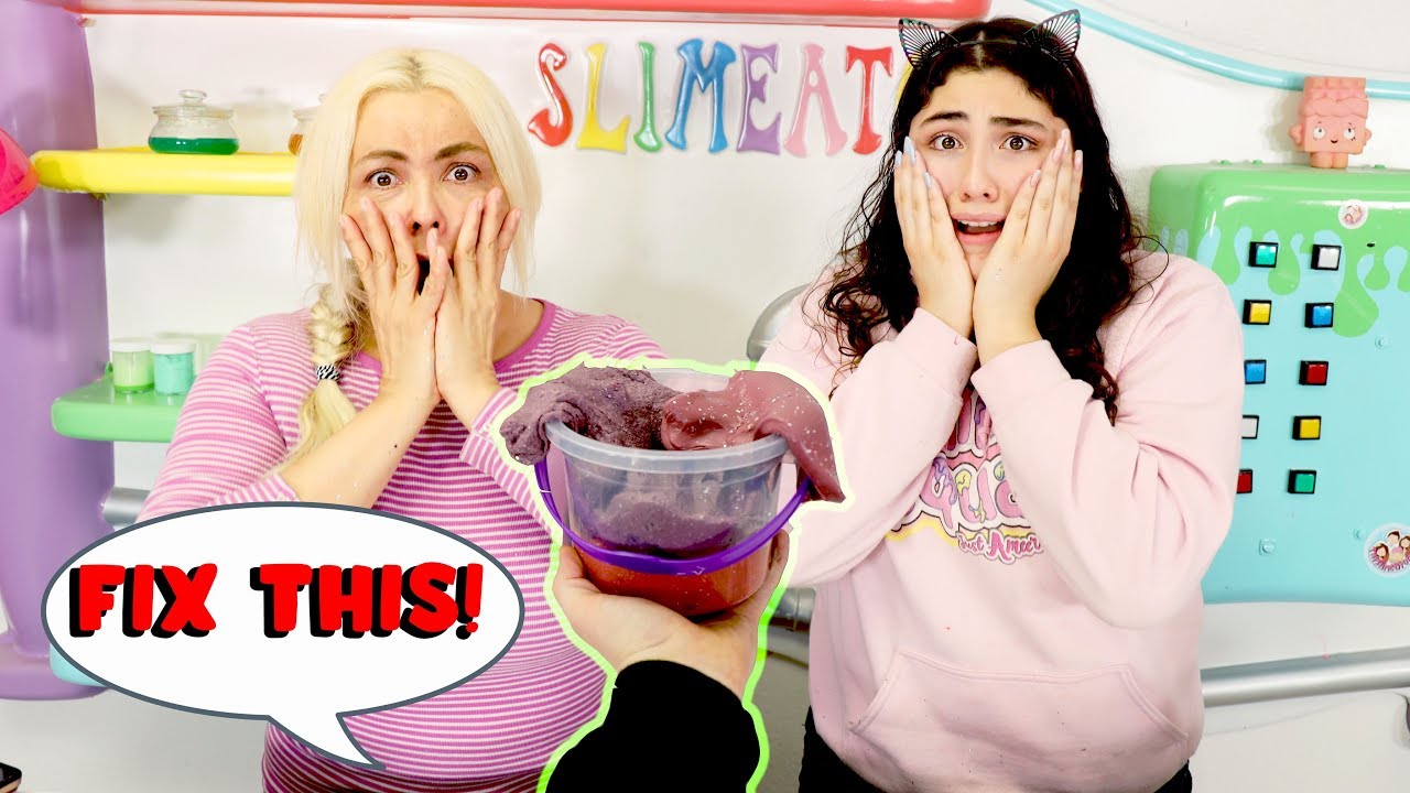 FIX THIS SLIME SMOOTHIE CHALLENGE! Slimeatory #593 - YouTube