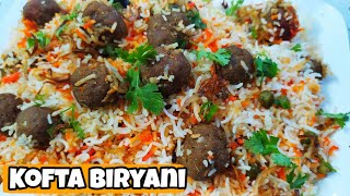 Kofta Biryani/Lucknowi famous authentic kofti matar pullao*With ENGLISH SUBTITLES*