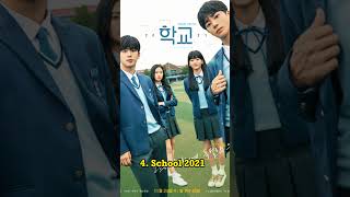 Top 5 Best High School Korean Drama | Pt 2 #shorts #ytshortvideo