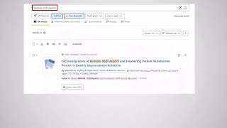 Introduction to Searching CINAHL