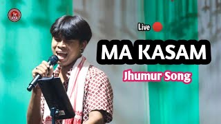 Ma Kasam // Live 🔴 Jhumur Song // 2024 // Raju Rongpi Official.