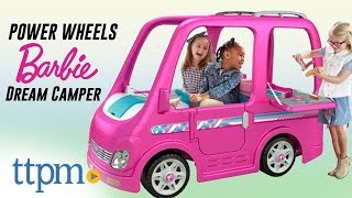 Power Wheels Barbie Dream Camper from Fisher-Price